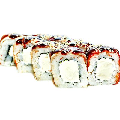 Филадельфия с угрём в Yoshi Sushi по цене 490 ₽