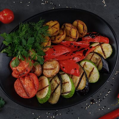 Шампиньоны на мангале в Руки ВВерх! Бар по цене 250 ₽