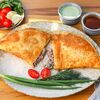Чебурек с говядиной и запеченными овощами в Чебуречная по цене 450