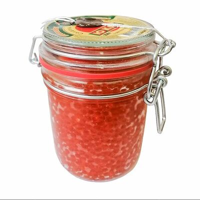 Икра лососевая зернистая Юкра в Азбука Вкуса Экспресс Меню по цене 2945 ₽