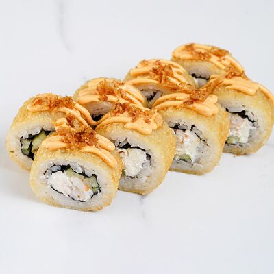 Жареные мини-бикини Креветка с огурцом в Ёбисан по цене 839 ₽