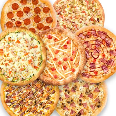 Сет 7 пицц в Русская пицца по цене 4250 ₽