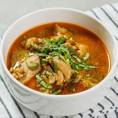 Чахохбили из курицы в Дедас пури по цене 830 ₽
