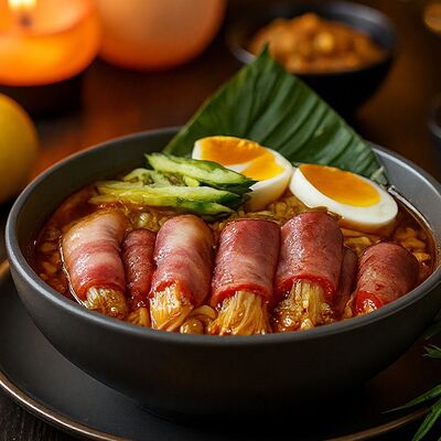 Рамэн с эноки в Shegai Family по цене 900 ₽