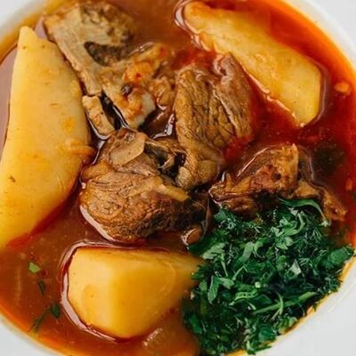 Боз-баш из говядины в ШАШЛЫКС ДЫМКОМ по цене 750 ₽