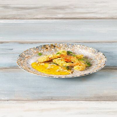 Тигровые креветки с лепестками миндаля в Pizza House по цене 520 ₽