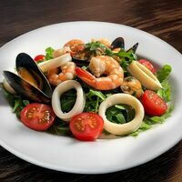 С морепродуктамив Rezept