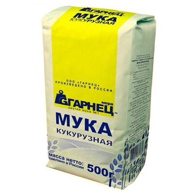 Мука кукурузная Гарнец в Будет польза по цене 120 ₽