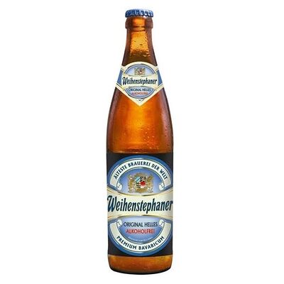 Безалкогольное пиво Weihenstephaner Original Helles в Традиции мирового пивоварения по цене 550 ₽