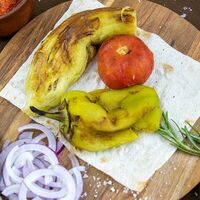 Овощи на углях в Grill House №1