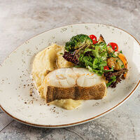 Белокорый палтус стейком в Ив.Дурдинъ