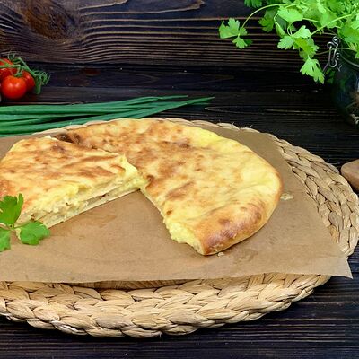 Пирог с картофелем и сыром в Дай три по цене 709 ₽