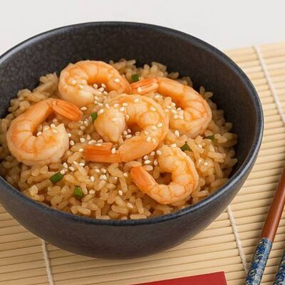 Рис острый с креветкой в Ясураги по цене 607 ₽