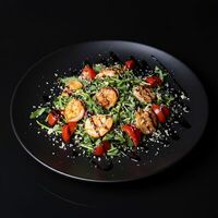 Салат с рукколой и с креветкой в БОСС