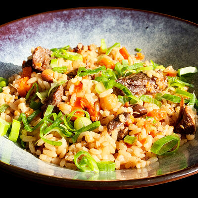 Узбекский плов в Пан Лагман по цене 549 ₽