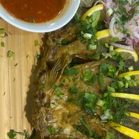 Рыба, жаренная в казане в Super Кебаб