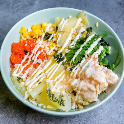 Поке Спайси Креветка в Just Poke по цене 450 ₽