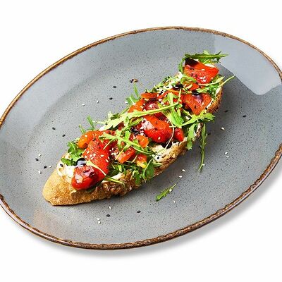 Брускетта с печеным перцем в Kitchen по цене 410