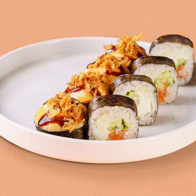 Запеченный Криспи ролл в Панда Маркет по цене 539 ₽