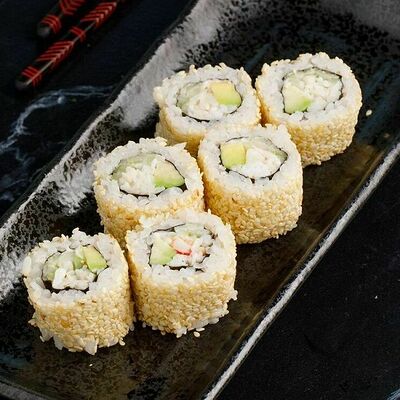 Калифорния в кунжуте в Баклажан в ТЦ 