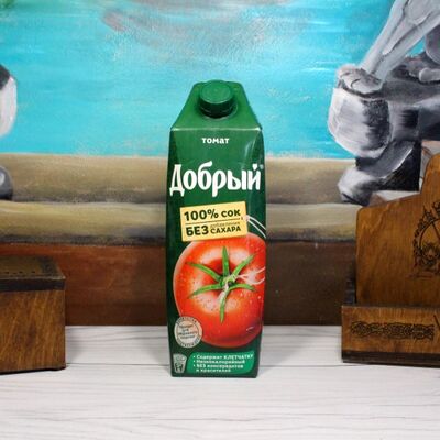 Сок Добрый 1л томат в Vagr по цене 190 ₽