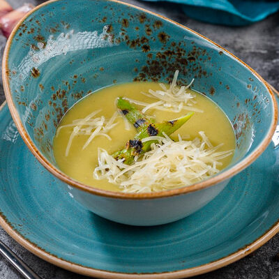 Суп-пюре из новозеландской спаржи в Сахара по цене 900 ₽