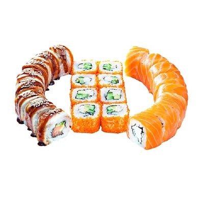 Сет Трио в Sushi dlya vsekh по цене 999 ₽