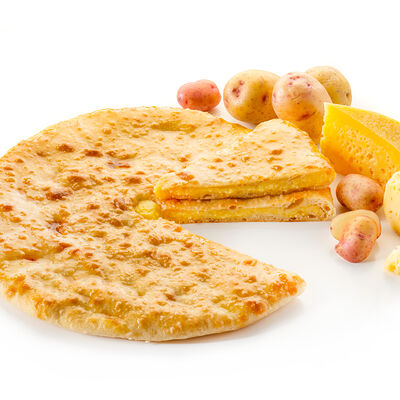 Осетинский пирог с сыром и картошкой в Асса – осетинские пироги по цене 499 ₽