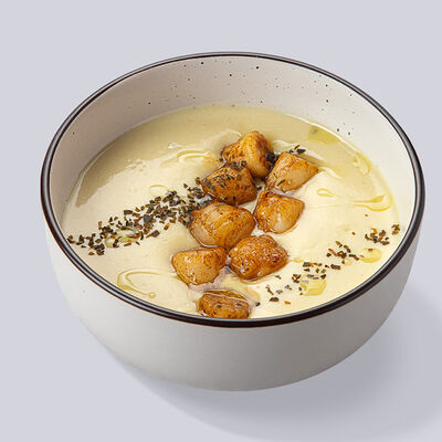 Суп с гребешком в Vaffel по цене 897 ₽