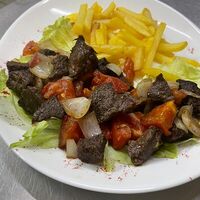 Turkish meat мясо с овощами в Resto gold cafe