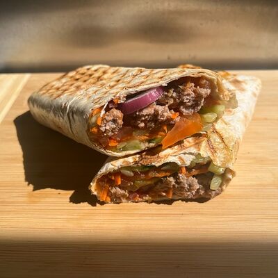 Шаверма с барашком в BBQ Red Barrel по цене 690 ₽