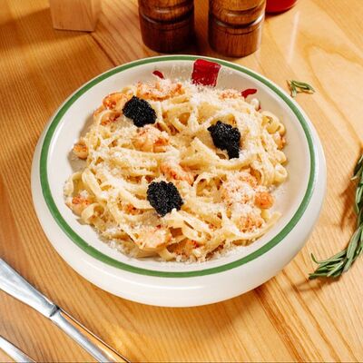 Паста с раковыми шейками в Раковарня Клешни и Хвосты по цене 1339 ₽