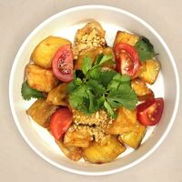 Баклажаны в кисло-сладком соусе в Фобошная