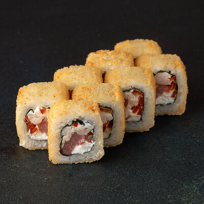 Жареный ролл Хамучикен в Orisushi по цене 329 ₽