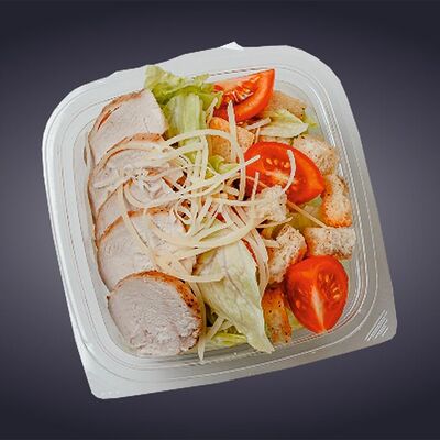 Цезарь с курицей в #ПЛОВ_ВКОРОБОЧКЕ по цене 2190 ₸