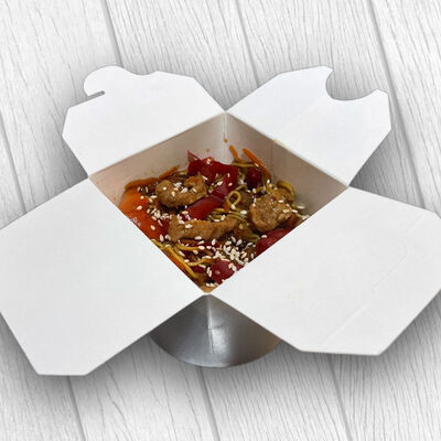 Лапша Wok классическая со свининой в соусе терияки в Pizza Pavlo по цене 370 ₽