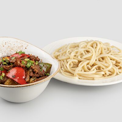 Айрим cай с говядиной и лапшой S в УЗБЕЧКА N1 по цене 2986 ₸