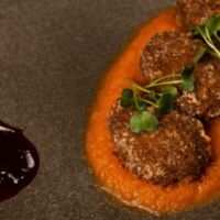 Веган котлетки с тыквенным пюрев Время Ч