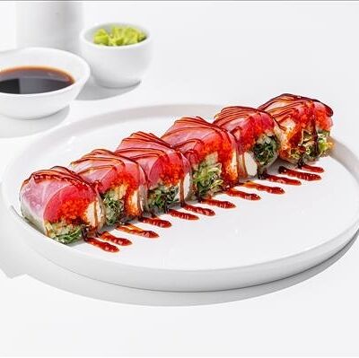 Спринг-ролл с тунцом в SeabasSushi по цене 1260 ₽