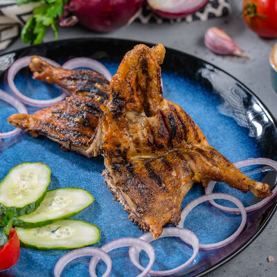 Цыпленок табака на мангале в Сахара по цене 1500 ₽