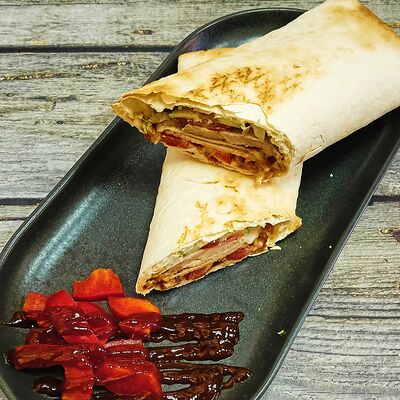 Барбекю Большая в Бонаа пицца по цене 590 ₽