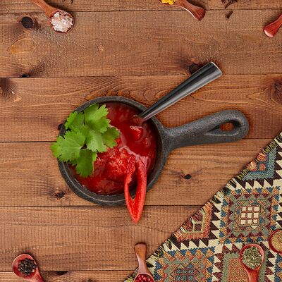 Соус Аджика красная в Деда хинкали по цене 200 ₽