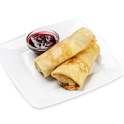 Блинчики с творогом в Кофеин по цене 230