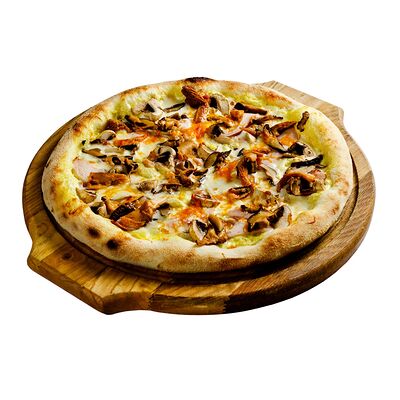 Цыпленок с грибами в #МНОГОПИЦЦА по цене 690 ₽