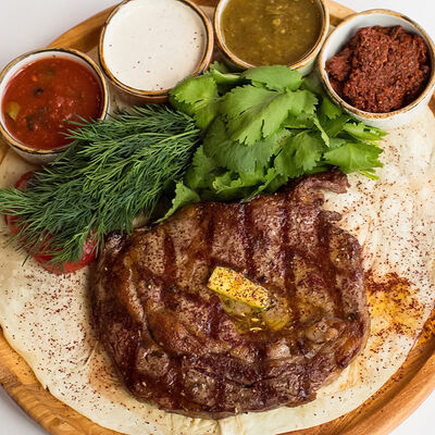 Стейк из говядины Рибай в Высота 5642 по цене 6490 ₽