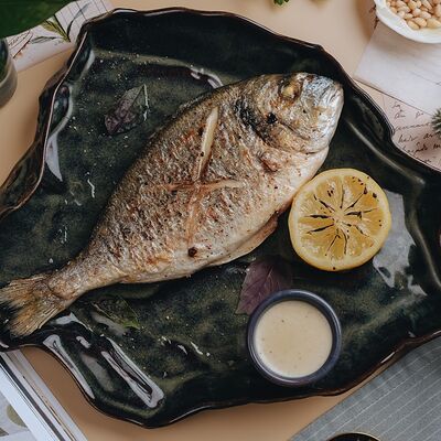 Дорадо на гриле в Ойкумена по цене 1700 ₽