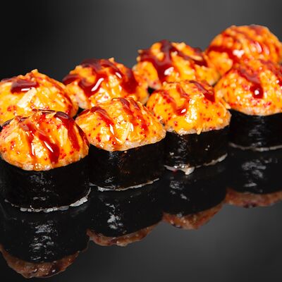 Запеченный ролл гриль-крабв Я буду по цене 375 ₽