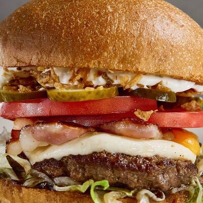 Бургер Мужик 3.0 в Гастробар DOM по цене 950 ₽