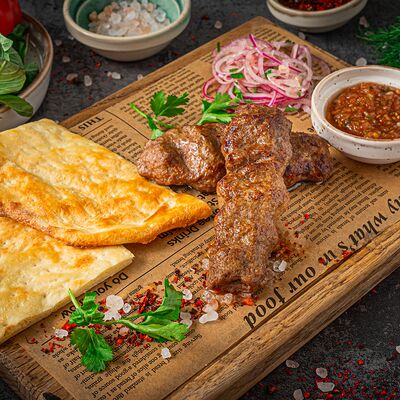 Люля-кебаб из телятины в Поляна по цене 780 ₽