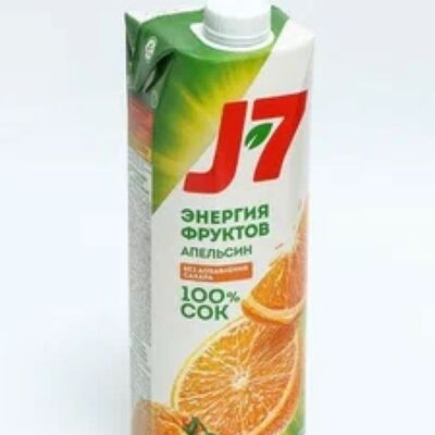 Сок J7 Апельсин в Траттория для друзей по цене 300 ₽